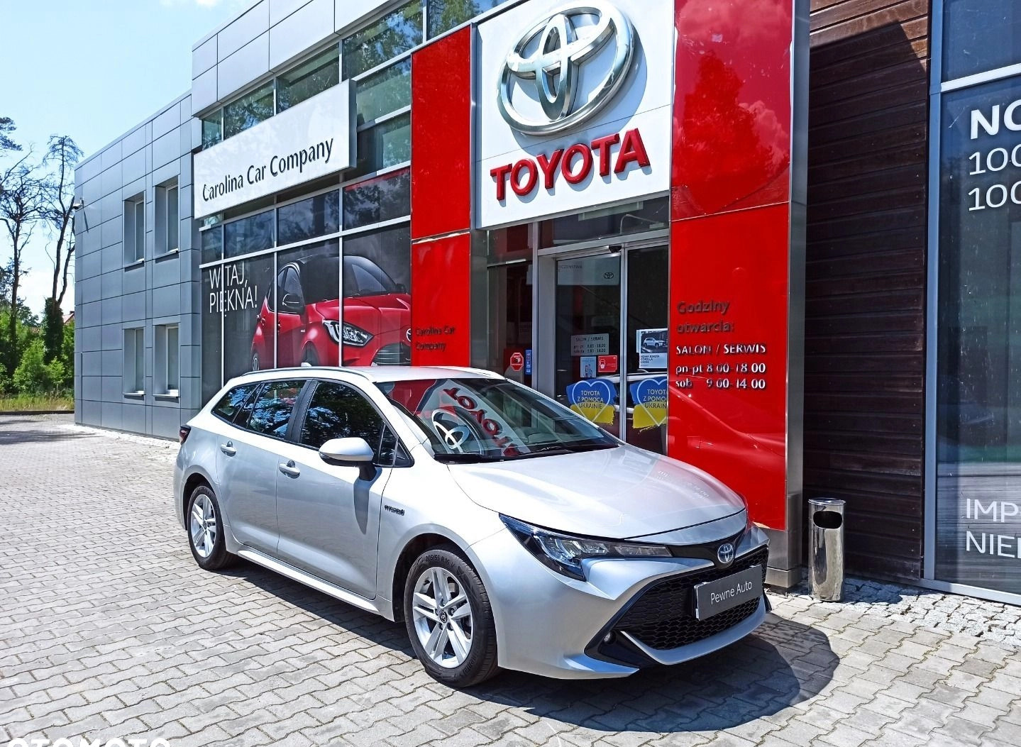 Toyota Corolla cena 108000 przebieg: 53972, rok produkcji 2021 z Sędziszów małe 232